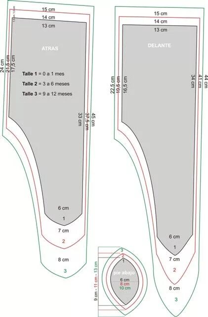 Ползунки выкройка с размерами скачать бесплатно Pin em costura