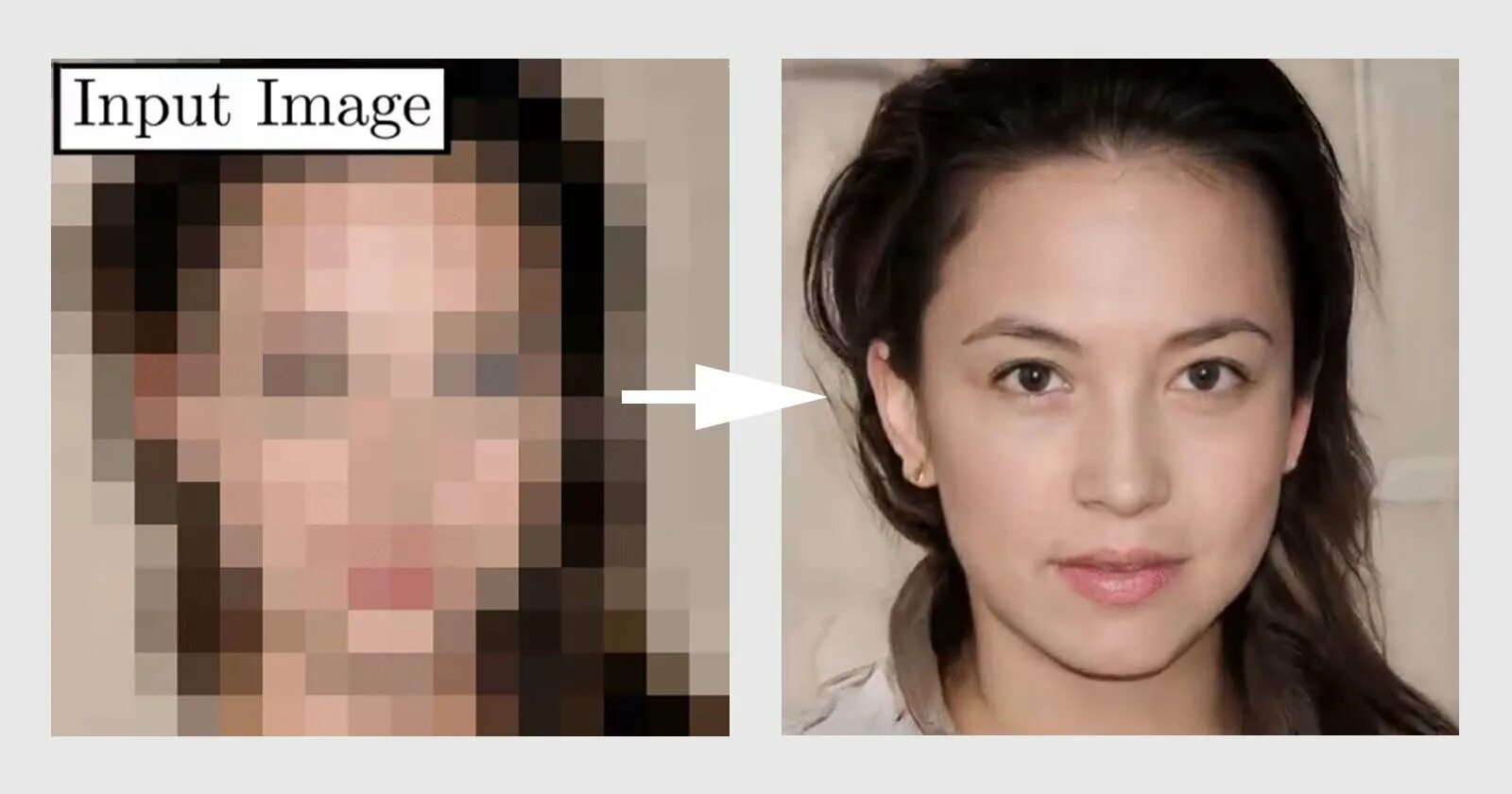 Поменять одежду на фото нейросеть This AI Turns Pixel Faces Into 'Photos' PetaPixel