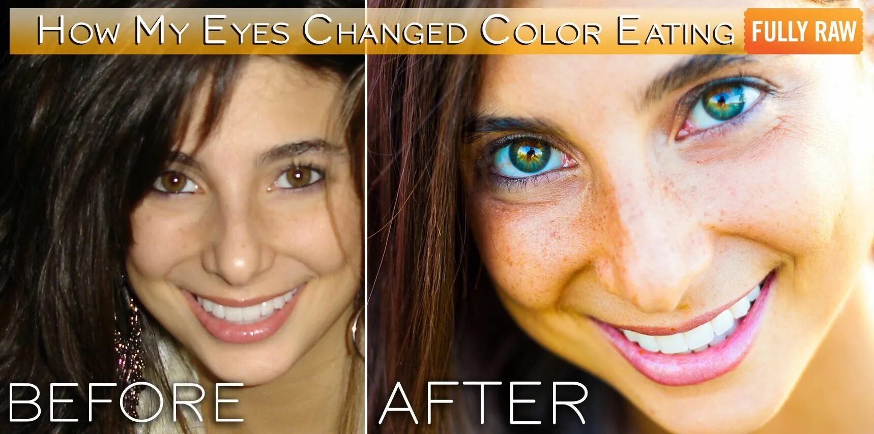 Поменять цвет глаз на фото бесплатно How My Eyes Changed Color Eating FullyRaw Raw food diet, Eye color change, Raw f