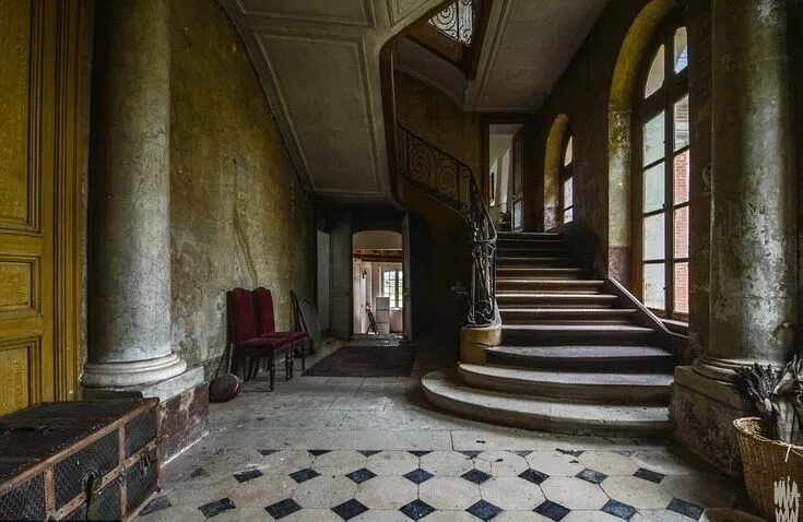 Поместье фото внутри и снаружи Заброшенный замок во Франции " FotoRelax Abandoned, French countryside, Chateau