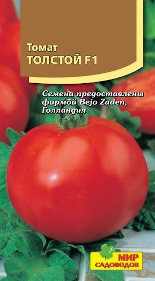 Помидор толстой описание фото Томаты Мир Садоводов Томат "Толстой F1" - купить по выгодным ценам в интернет-ма