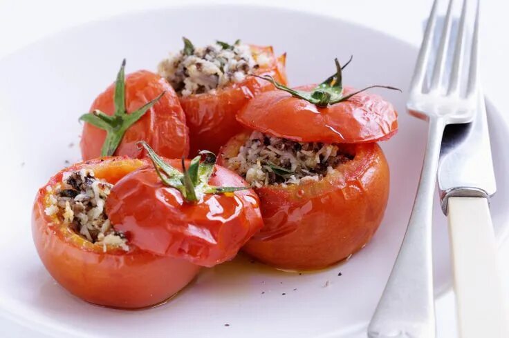 Помидоры фаршированные фото Stuffed tomatoes Recipe Tomato recipes healthy, Tomato recipes, Healthy recipes