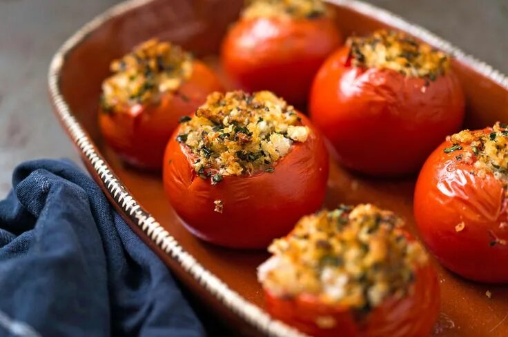 Помидоры фаршированные пошагово с фото Tomates Farcies (Stuffed Tomatoes) Recipe Recipe Tomato recipes, Vegetable dishe