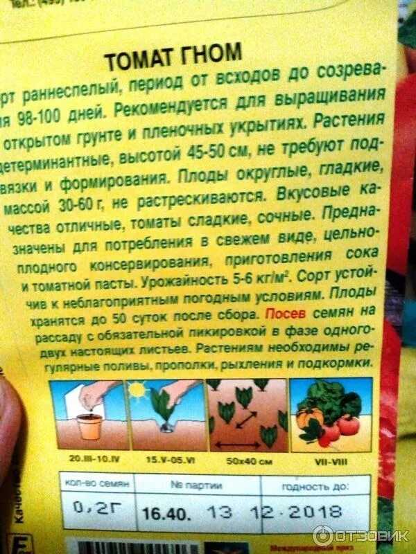 Помидоры гном описание сорта фото отзывы Отзыв о Семена Аэлита "Томат Гном" Такие милые гномики как раз для банки