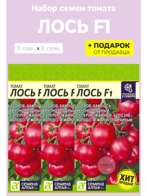 Помидоры лось описание сорта фото отзывы лось томат