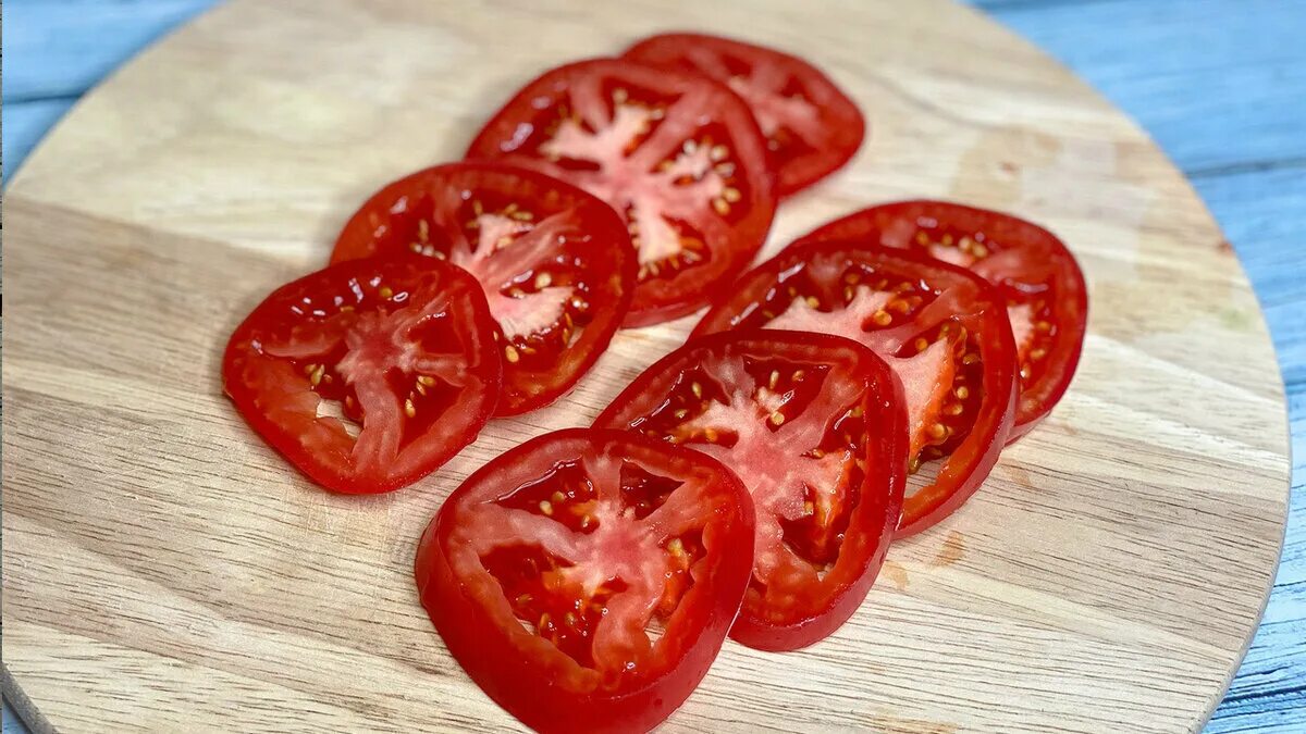 Помидоры нарезанные фото Закусочный торт из кабачков. Реальная кухня Дзен