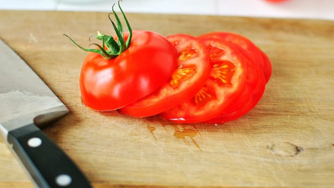 Помидоры нарезанные фото ПОКОРЯЕТ С ПЕРВОГО КУСОЧКА! ЗАКУСКА ЗА СЧИТАННЫЕ МИНУТЫ! - YouTube