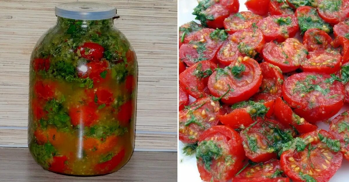 Помидоры по корейски фото рецепт Быстрые помидоры по-корейски - Со Вкусом