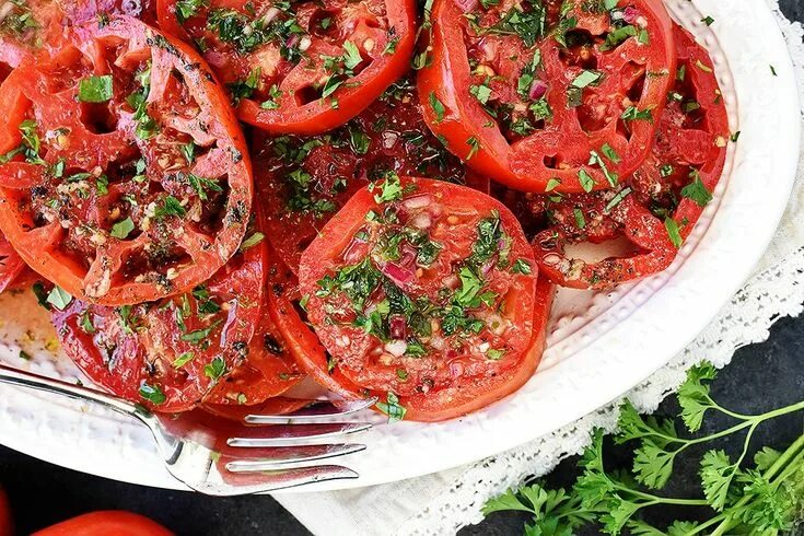 Помидоры рецепты быстро и вкусно фото Быстрые малосольные помидоры: 7 оригинальных рецептов любимой закуски Italian re