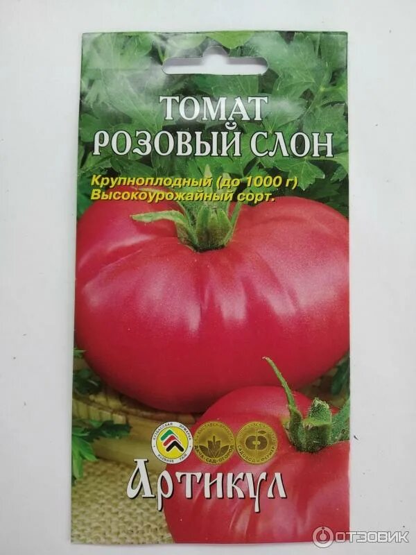 Помидоры розовый слон описание сорта фото Отзыв о Семена томата Артикул "Розовый слон" Выросли маленькие розовые слонята))