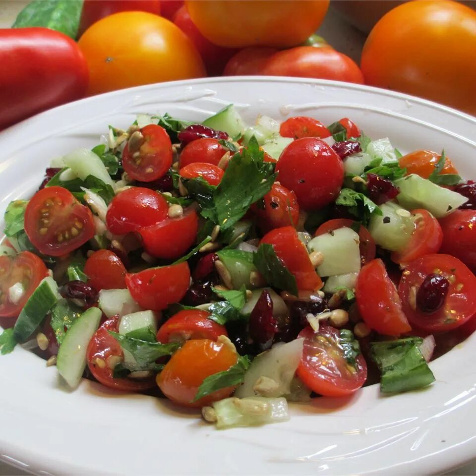 Помидоры салат фото Cherry Tomato Salad Recipe