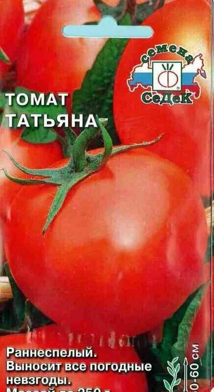 Помидоры таня фото Семена Томат Татьяна (низкорослый) (СеДеК) 0,1г - купить в интернет-магазине по 