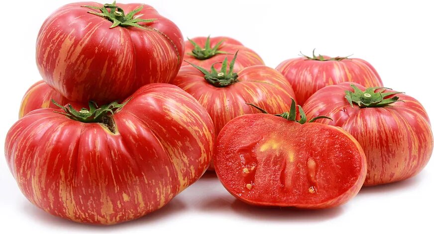 Помидоры зебра фото Red Zebra Tomatoes Information and Facts