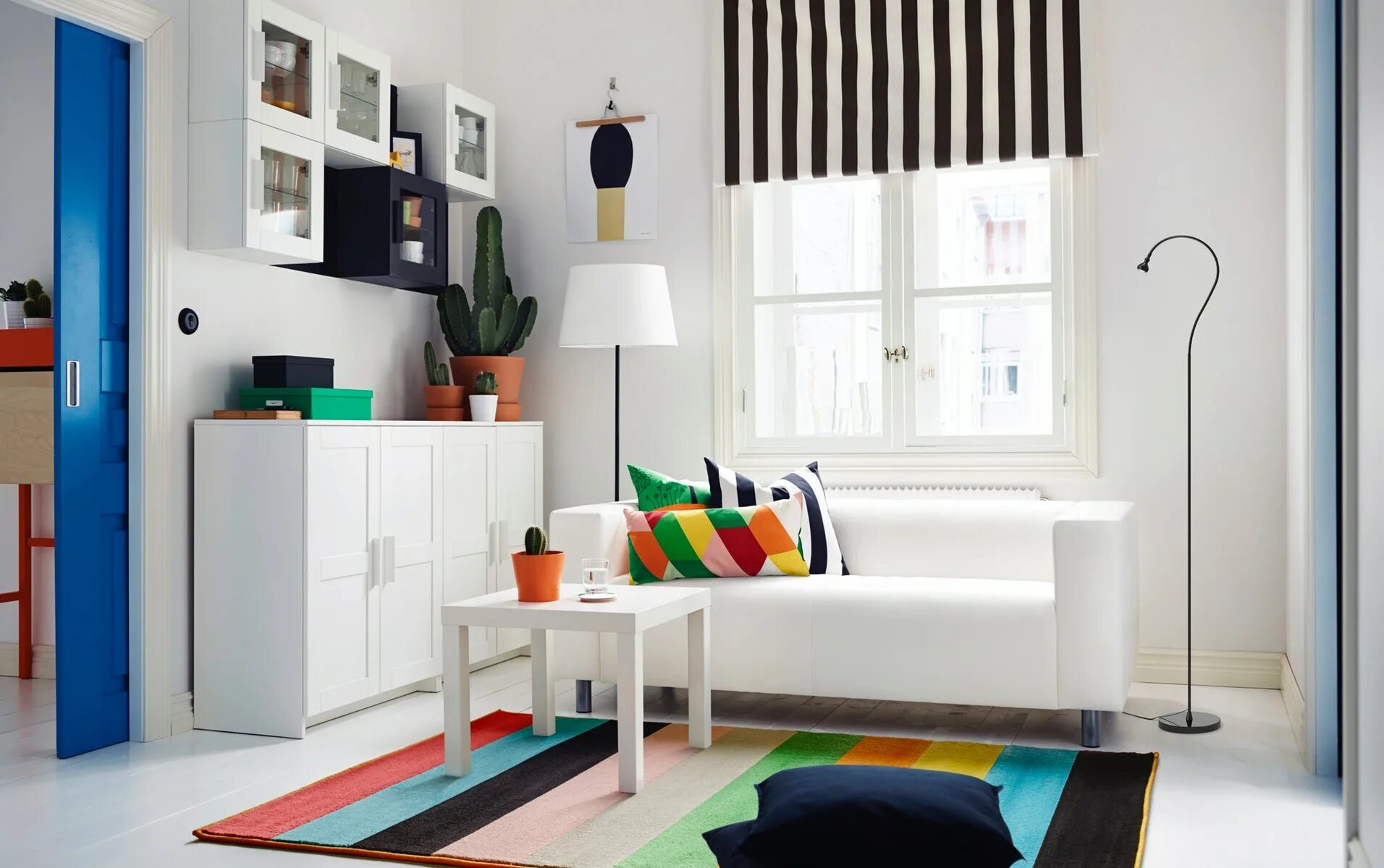 Помощь в интерьере комнаты Minimalist living room decoration for small homes - IKEA Indonesia