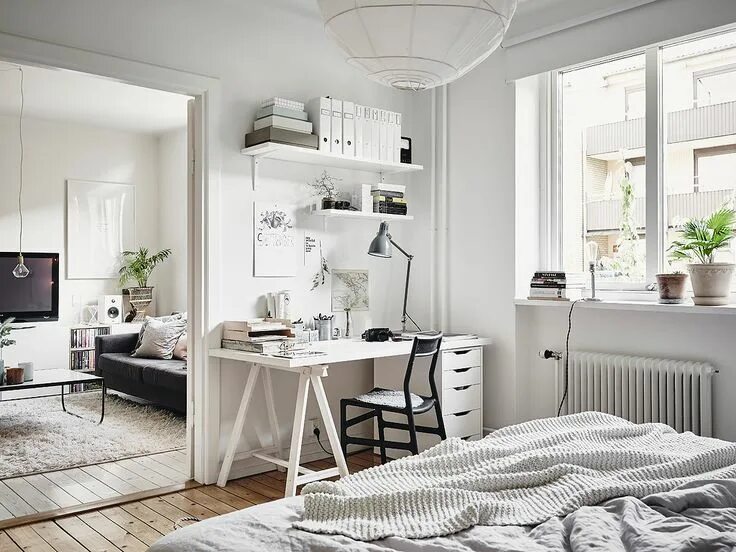 Помощь в интерьере комнаты Scandinavian Interior Apartment With Mix Of Gray Tones Inredning, Inredning läge