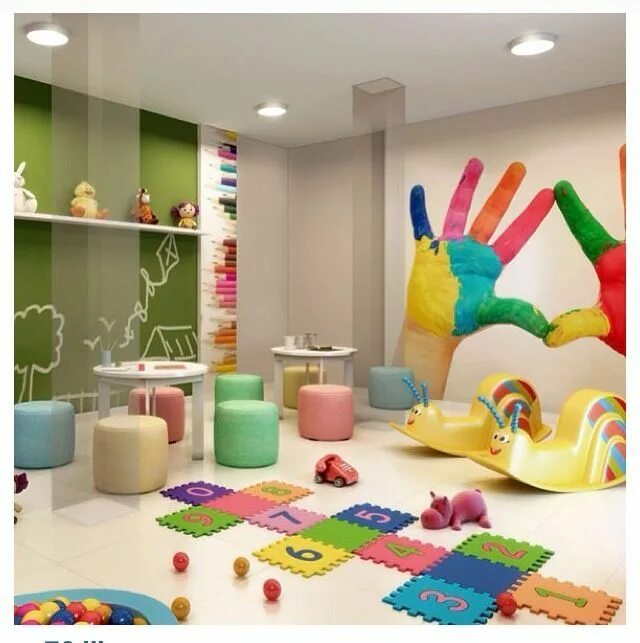 Помощь в оформлении детских daycare center Decoração infantil, Espaços de criança, Decoração de consultórios