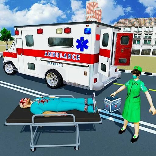 Помощи игры фото Ambulance Rescue Game Simulator 2018 APK - Download for Windows - הגרסה האחרונה 