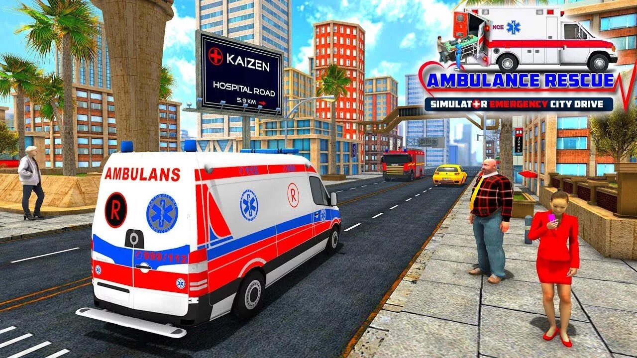 Помощи игры фото Emergency City Hospital - Ambulance Rescue Driving By Trillion Games - YouTube