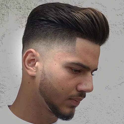 Помпадур прическа The Pompadour Fade Haircut: 49 Timeless Styles For Modern Men Pompadour fade hai