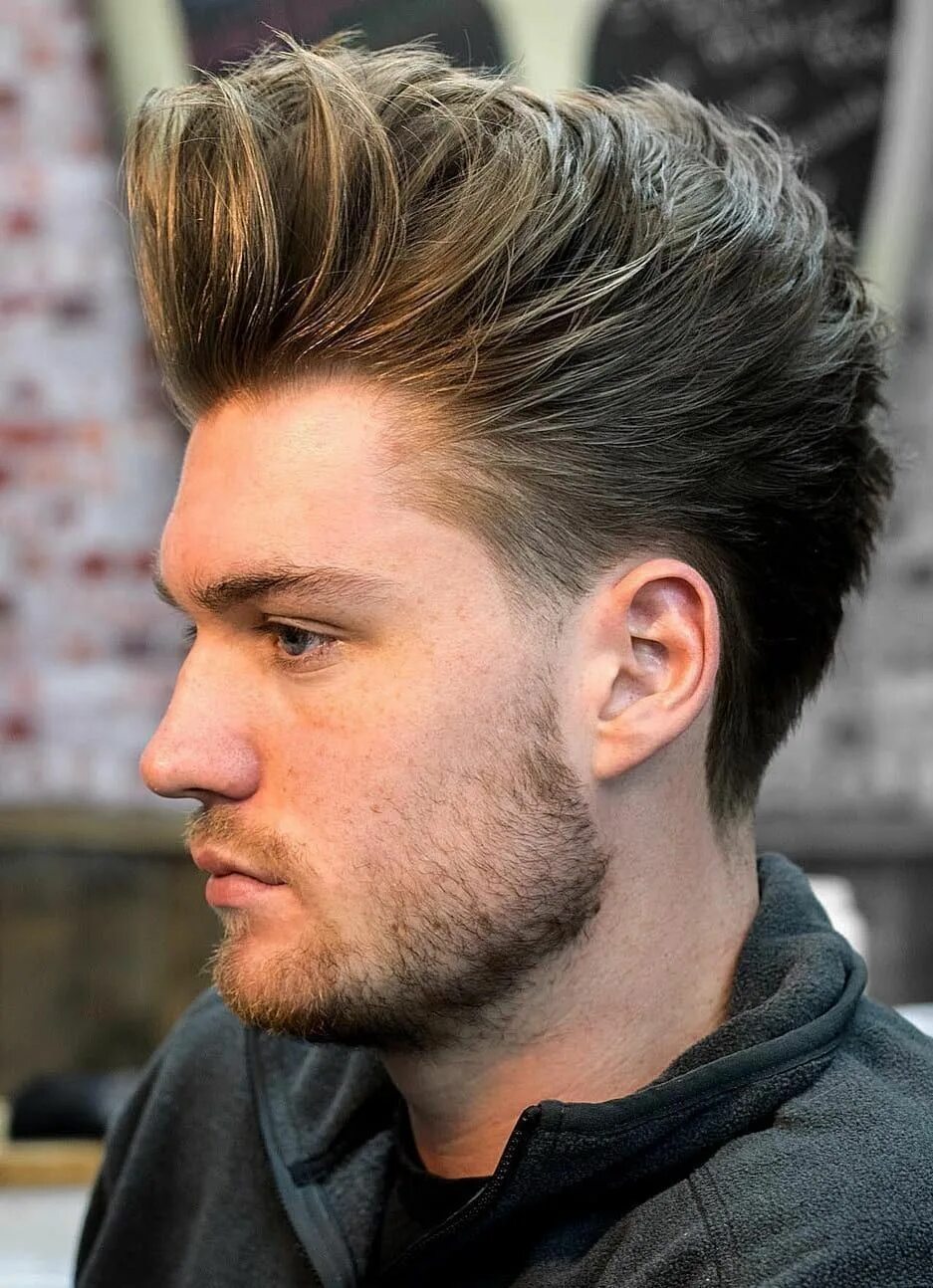 Помпадур прическа мужская Handsomeness As It Is: Latest Men’s Hair Trends 2019 Pompadour hairstyle, Pompad