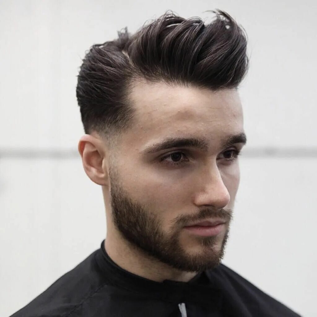 Помпадур прическа мужская фото Men's Hairstyle Trends = Modern Mens Hairstyles + Cool New Men's Haircuts Haircu