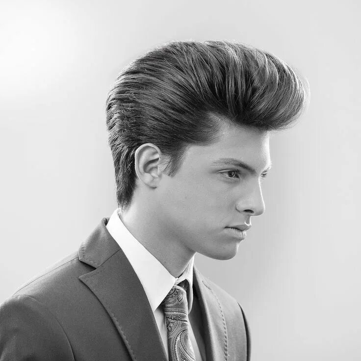 Помпадур прическа мужская фото Instagram Rockabilly hair men, Mens hairstyles pompadour, Men hair color