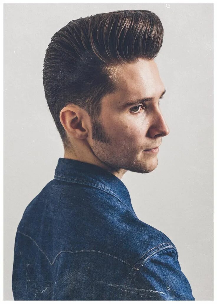 Помпадур стрижка мужская фото 5 Cortes de Cabelo Masculino 2018 - Marco da Moda Pompadour haircut, Modern pomp