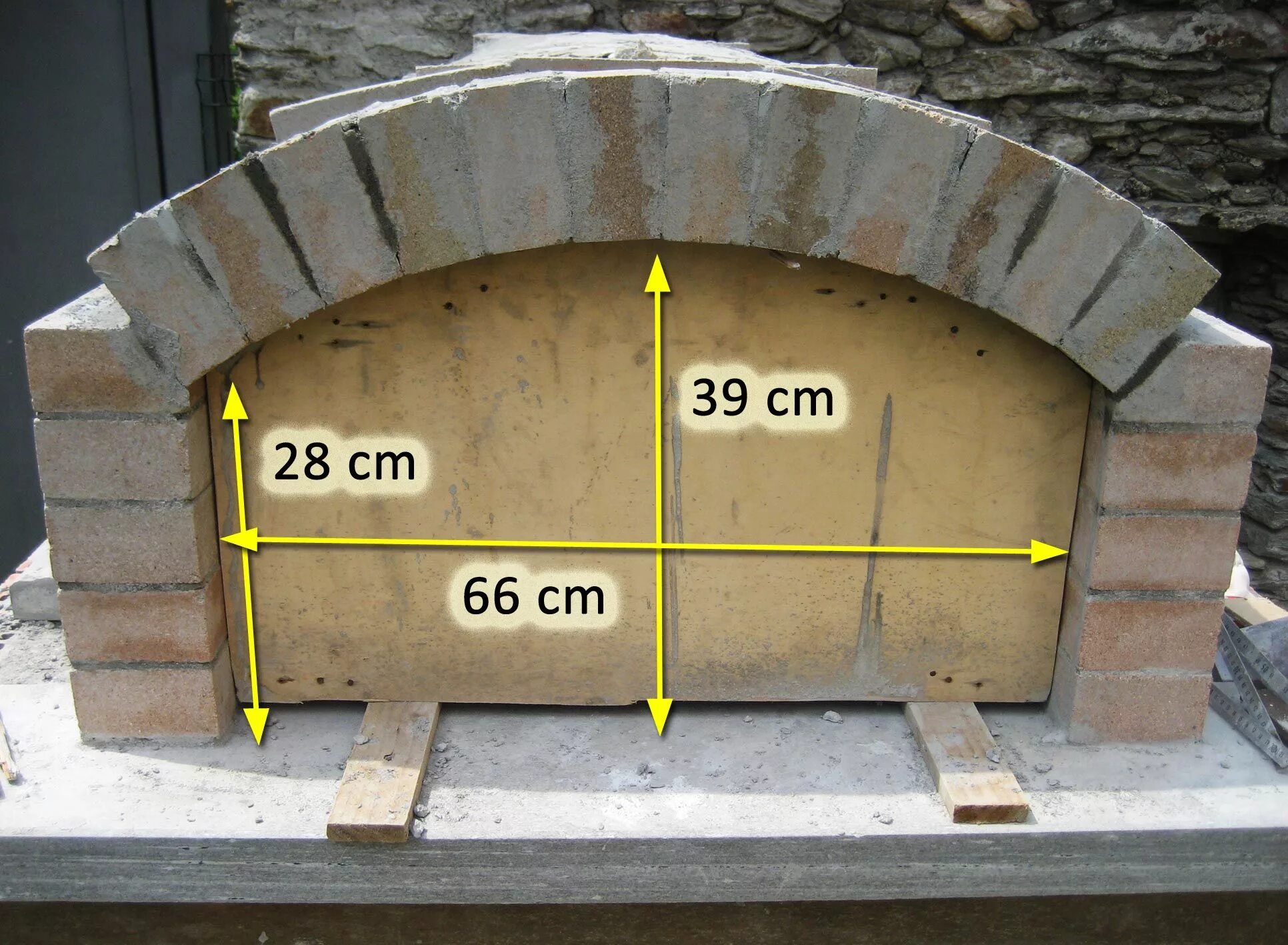 Помпейская печь своими руками чертежи и фото Forno in mattoni refrattari a base rettangolare (costruzione) - page 2 - Come co