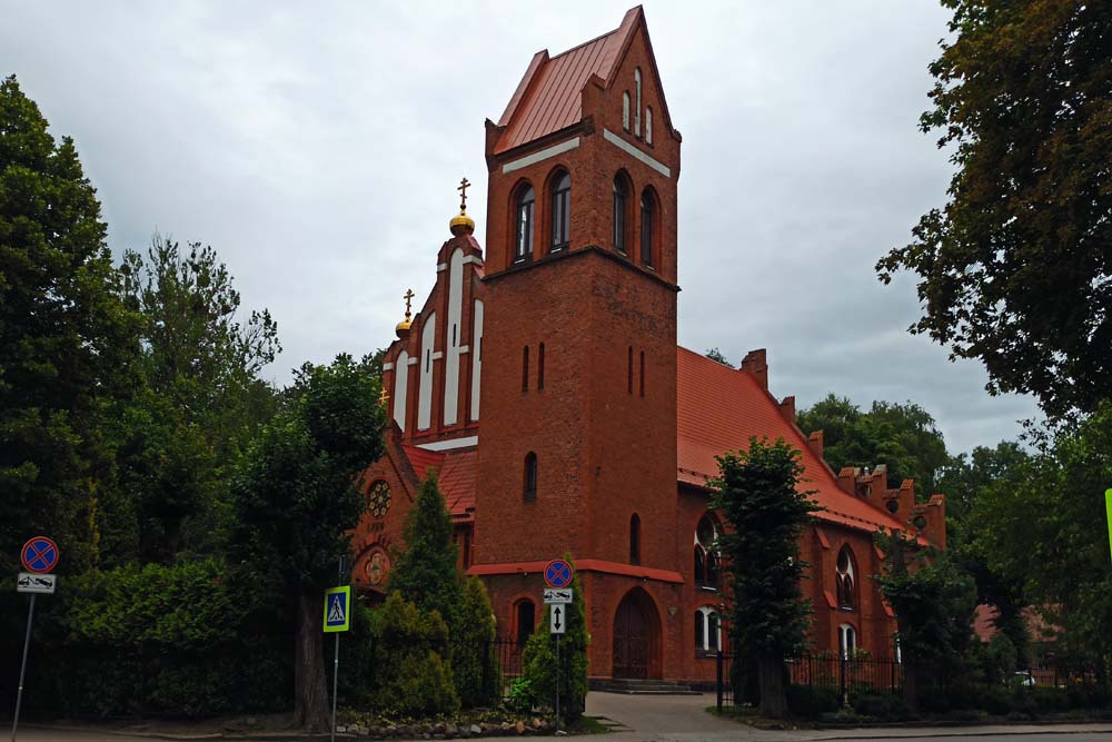 Понарт в калининграде фото Кирха Понарт Храм Рождества Пресвятой Богородицы в Калининграде