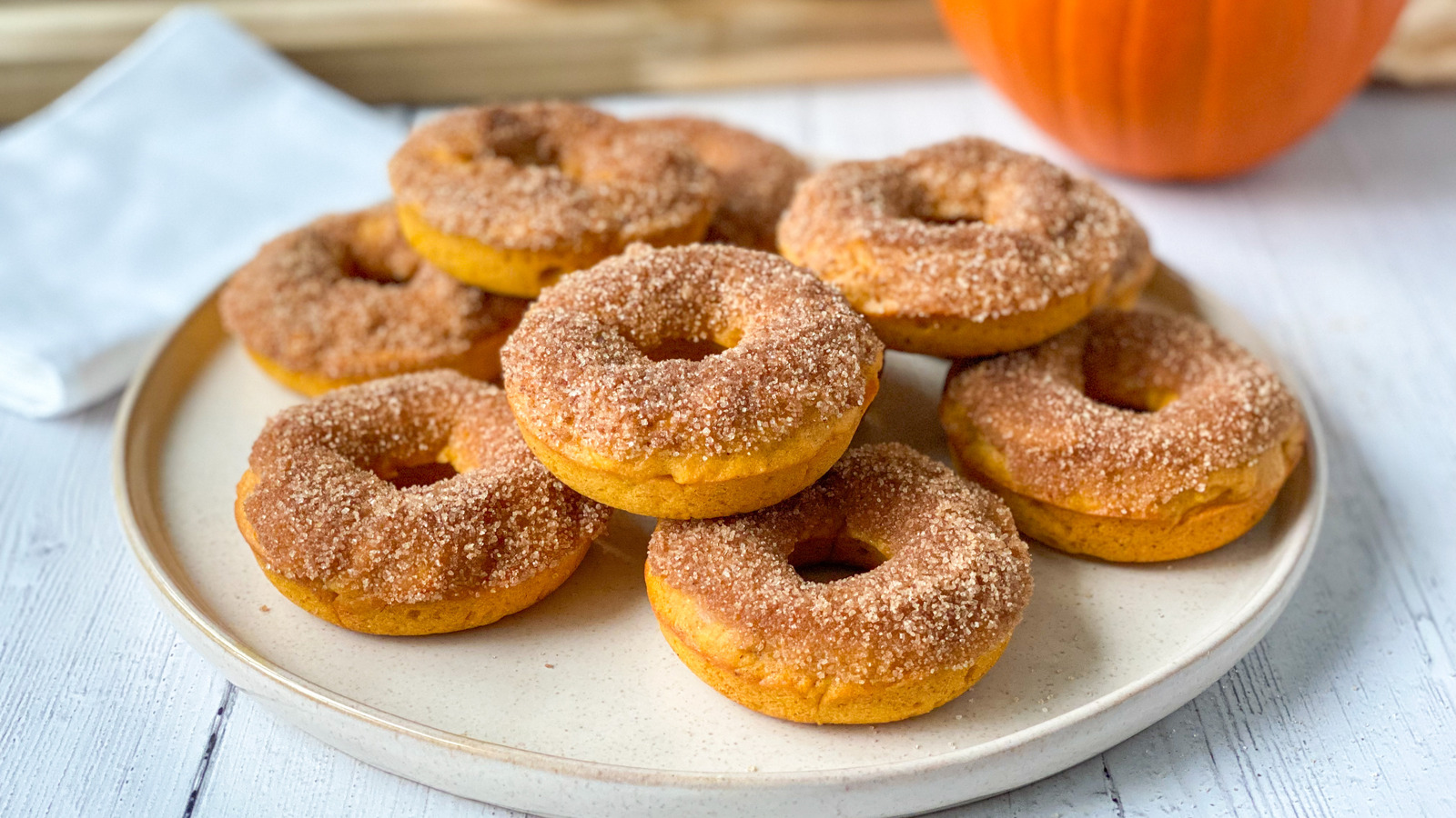 Пончики из тыквы рецепт с фото Baked Pumpkin Donuts Recipe