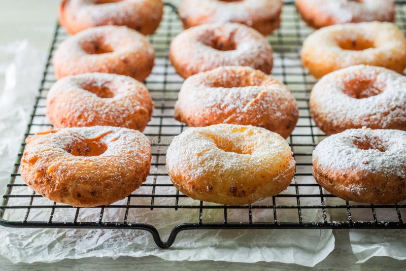 Пончики на кефире фото пошагово Yummy and Homemade Pink Donuts for Fat Thursday Stock Photo - Image of decoratio