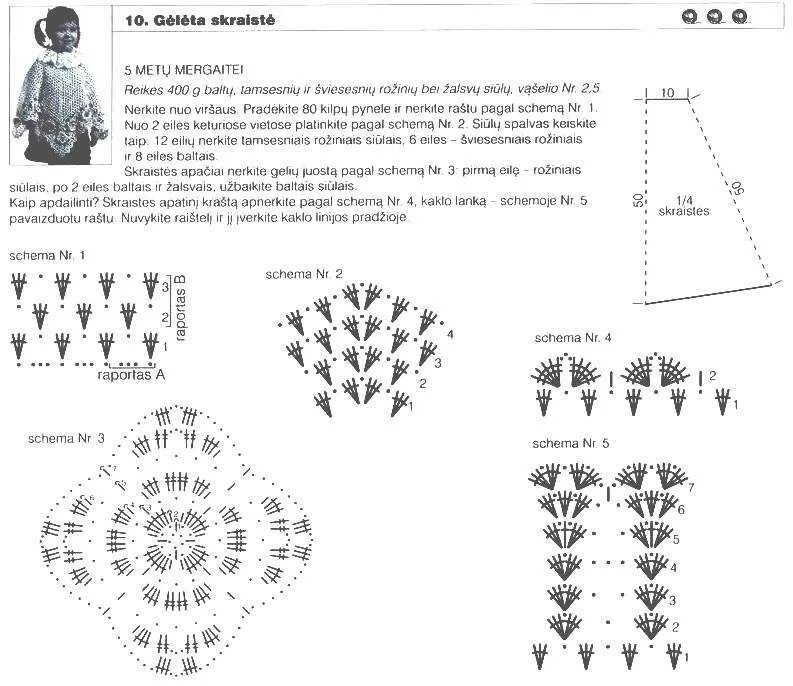 Пончо крючком со схемами и описанием Пончо вязаное крючком схемы