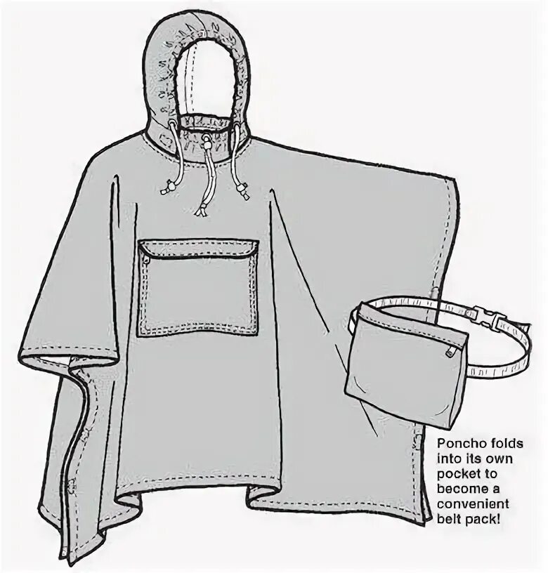 Пончо мужское с капюшоном выкройка ALL.impermeable dibujo Off 56% www.zerintios.com