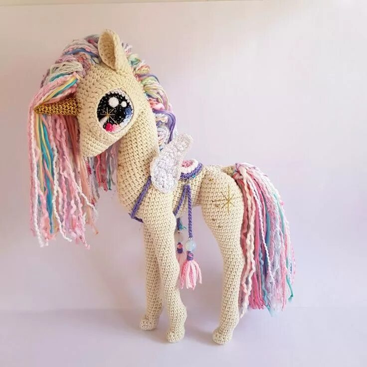 Пони связать крючком схема COMET THE UNICORN Comet the Unicorn crochet pattern Crochet unicorn, Crochet pat