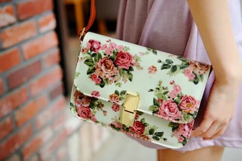 Понравились сумочки Girly Me Floral bags, Floral purse, Floral print bag