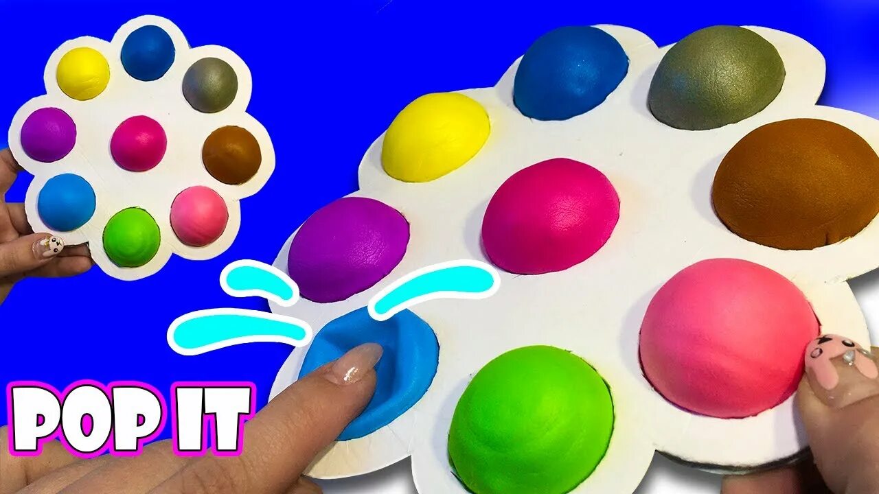 Поп ит самоделка DIY АНТИСТРЕСС ПОП ИТ I Пупырка Своими руками I DIY ANTISTRESS POP IT Fidgets - 