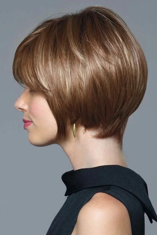 Поп каре стрижка женская Audrey Wig by Rene of Paris Layered bob hairstyles, Choppy bob hairstyles, Short