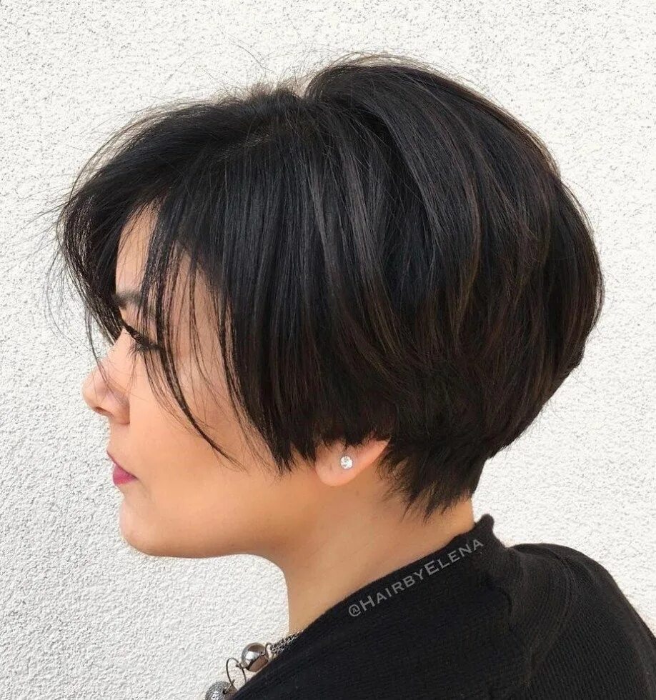 Поп каре стрижка женская на короткие волосы 50 On-Trend Haircuts for Thick Hair in 2024 - Hair Adviser Short hairstyles for 