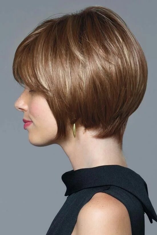 Поп каре стрижка женская на короткие волосы Audrey Wig by Rene of Paris Layered bob hairstyles, Choppy bob hairstyles, Short