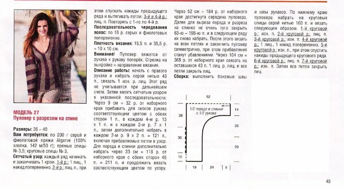 Поперечное вязание спицами схема для женщин 10 кофточек спицами и крючком поперечного вязания, схемы прилагаются Свет cофито