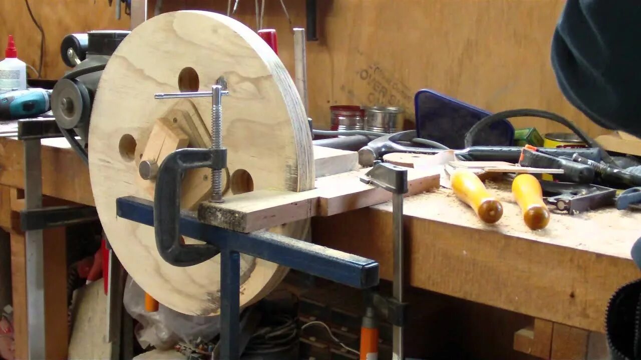 Попить самоделки Turning the Bandsaw Wheels - CNCnutz Episode 25 - YouTube