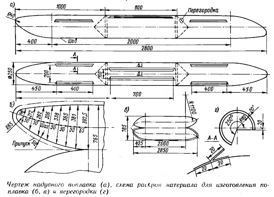 Поплавок своими руками чертежи Велосипед-амфибия с надувными поплавками (Проекты / Прочие проекты / 1986) - Bar