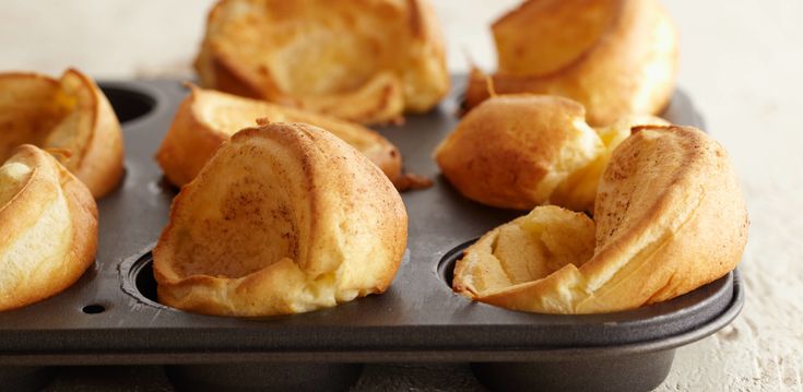 Поповеры рецепт с фото пошагово в духовке Foolproof Popovers Recipe in 2020 Food network recipes, Popover recipe, Easy hol