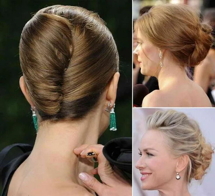 Поправить прическу Pin by Liay Rich on make up.маникюр,прическа French twist hair, Medium hair styl