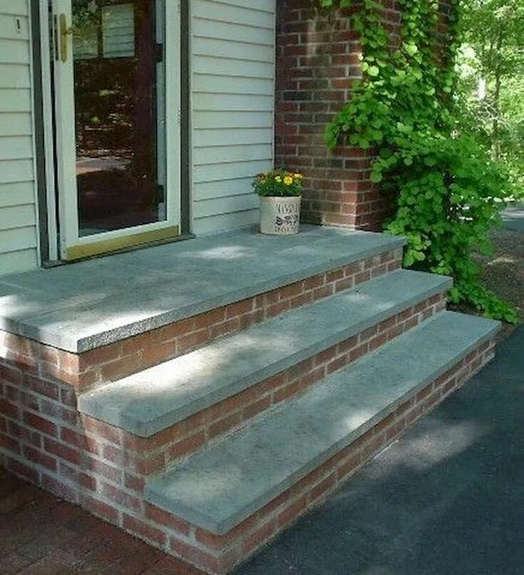 Порог дома варианты 35+ Farmhouse Front Porch Steps Ideas http://prohouse.info/35-farmhouse-front-po