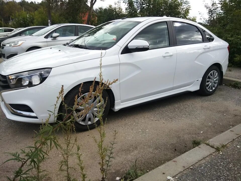 Пороги лада веста юрол тюнинг Пороги юрол - Lada Vesta, 1,6 л, 2019 года стайлинг DRIVE2