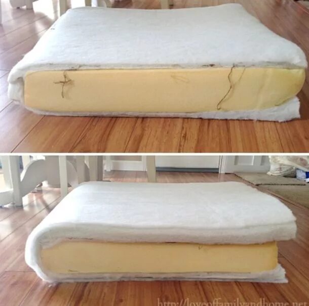 Поролон своими руками в домашних условиях She Hated The Look Of Her Saggy Couch So She Fixed It With THIS And Now It Looks