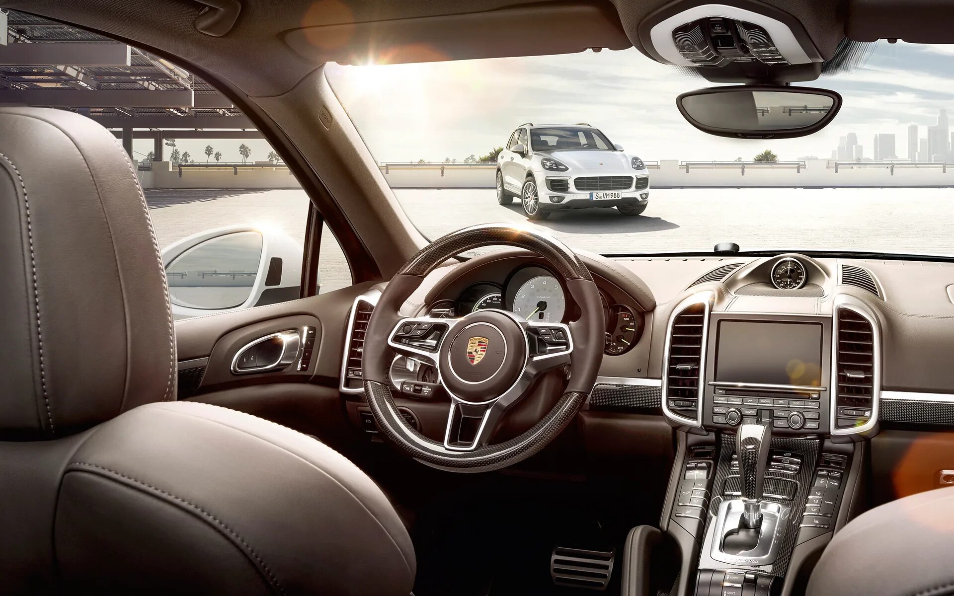 Порше фото салона Porsche Cayenne S E-Hybrid - CGI & Retouching :: Behance