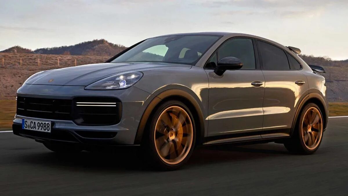 Порше кайен купе фото Porsche Cayenne Turbo GT покажет впечатляющий разгон за 3,1 секунды - DRIVE2