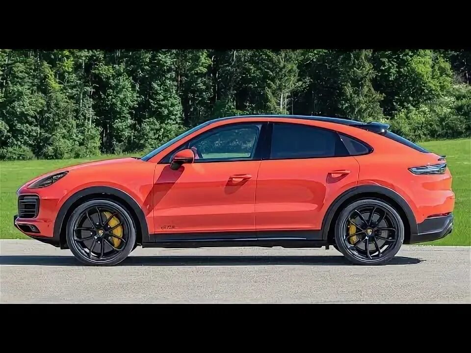 Порше кайен купе фото Lava Orange Cayenne GTS Coupe (2021) - YouTube